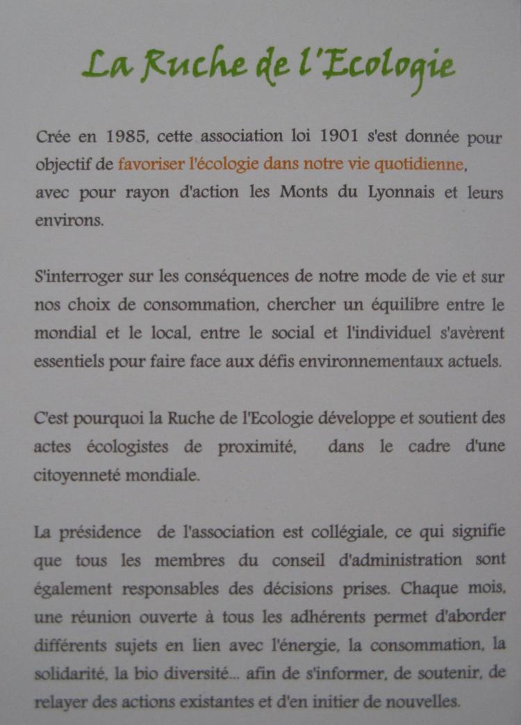 A4 presentation la ruche 4000