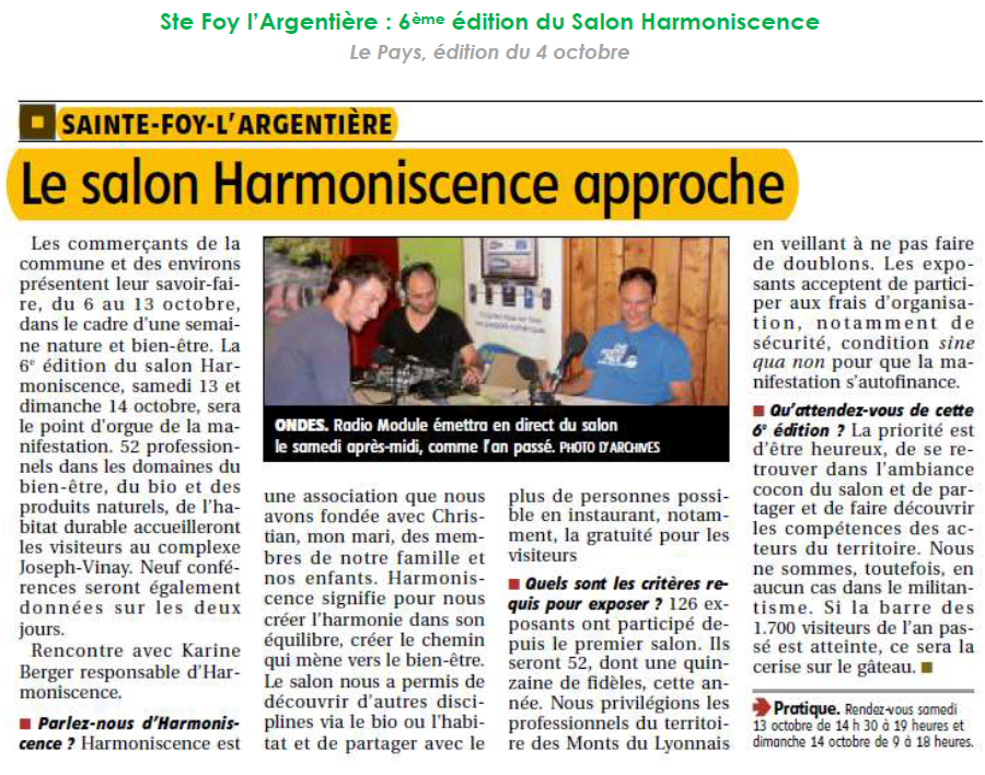 Article le pays 5 10 2018