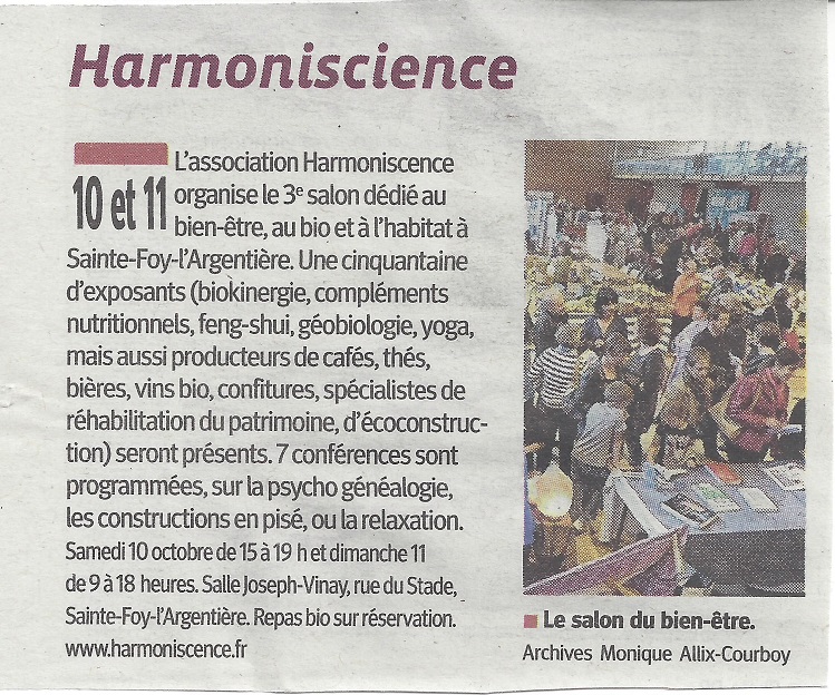 Article le progres 10 10 15 2