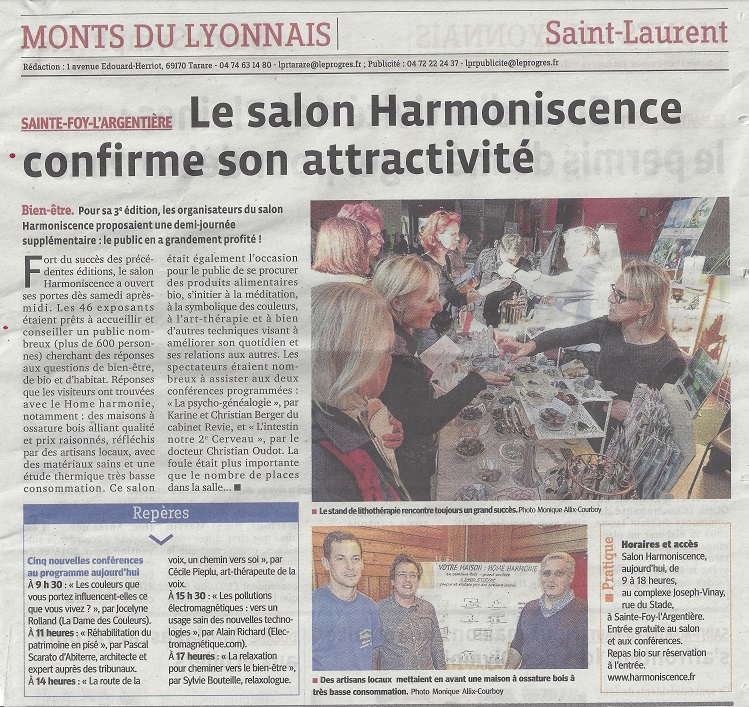 Article le progres 11 10 15 2