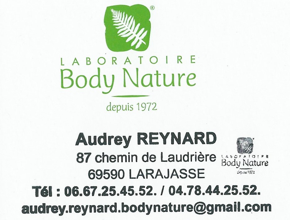 Carte visite audrey reynard