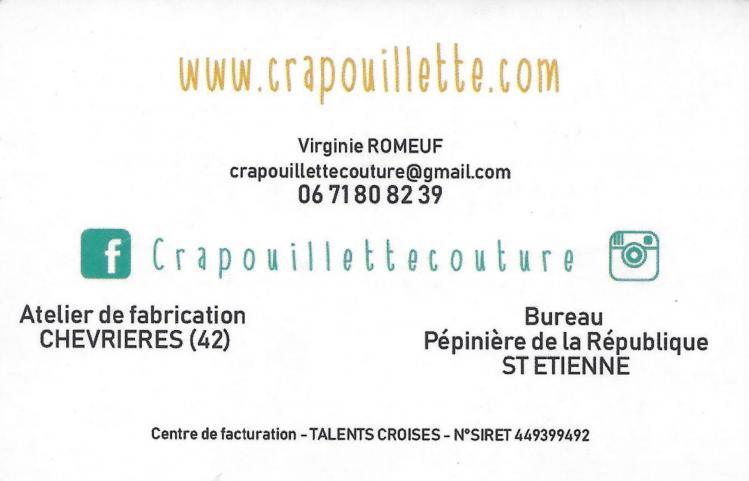Crapouillette 4000 c v verso 2019
