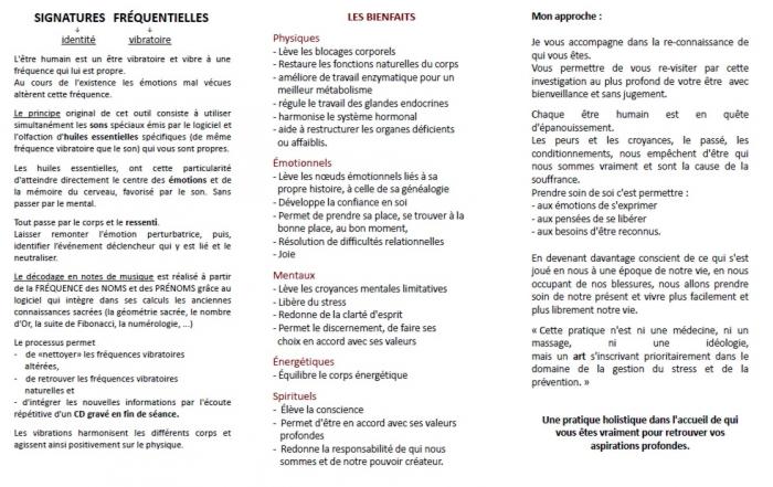 Flyer signatures frequentielles p 2 4000