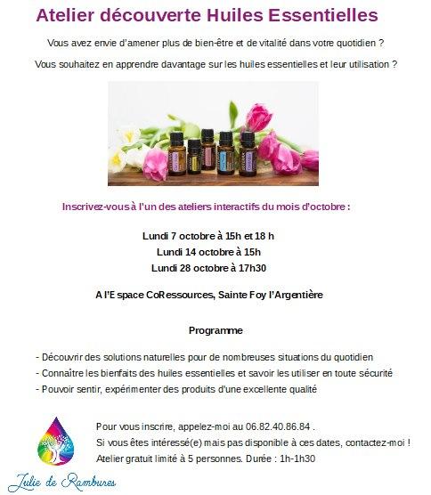 Juli offre semaine bien etre